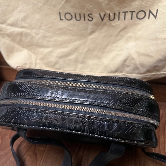 VTG Louis Vuitton Black Backpack Bag main image 7